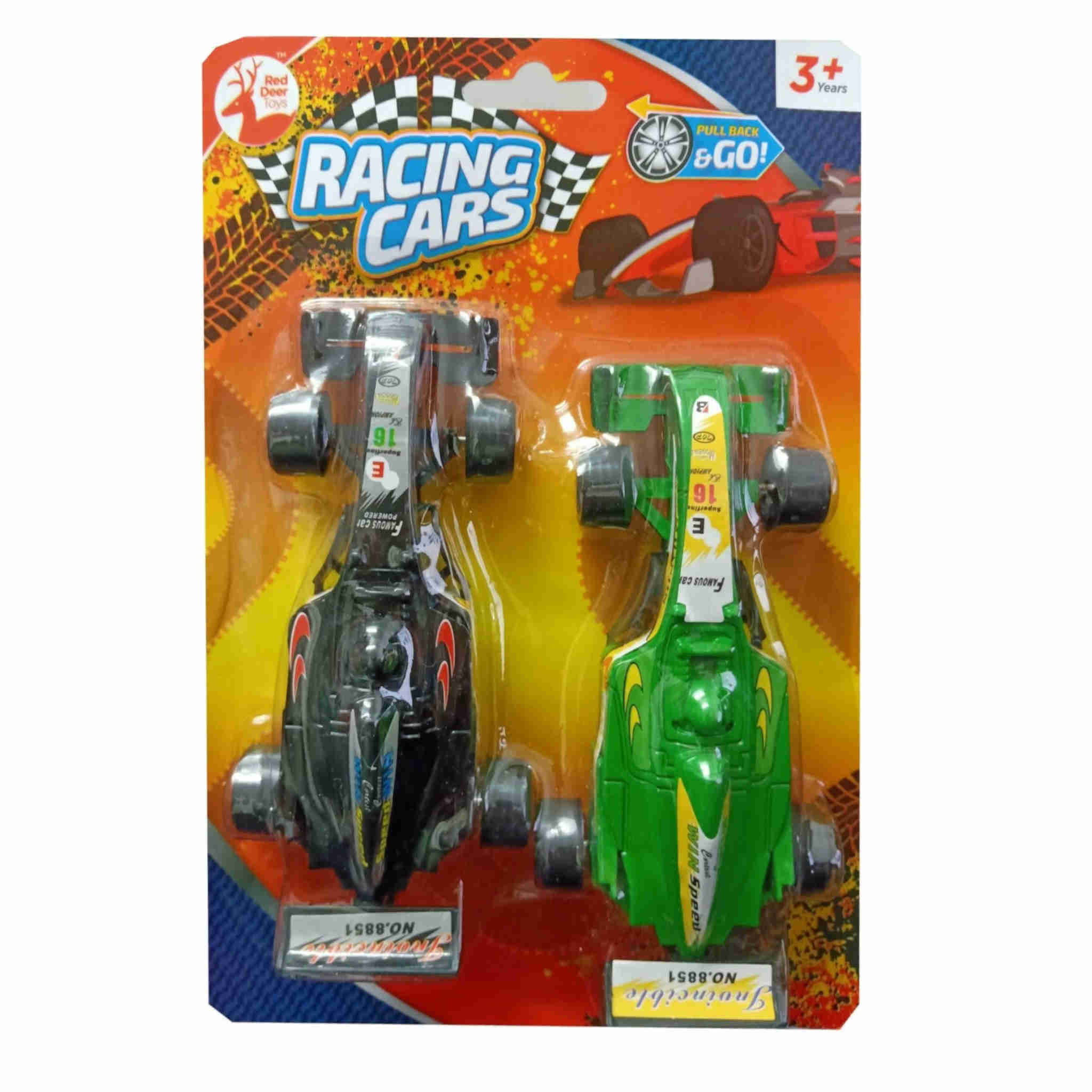 Red Deer Toys Racing Cars 2 Pack