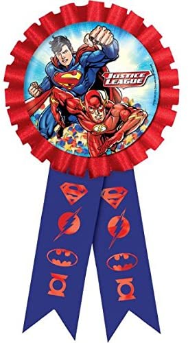 Justice League Confetti Award Ribbons