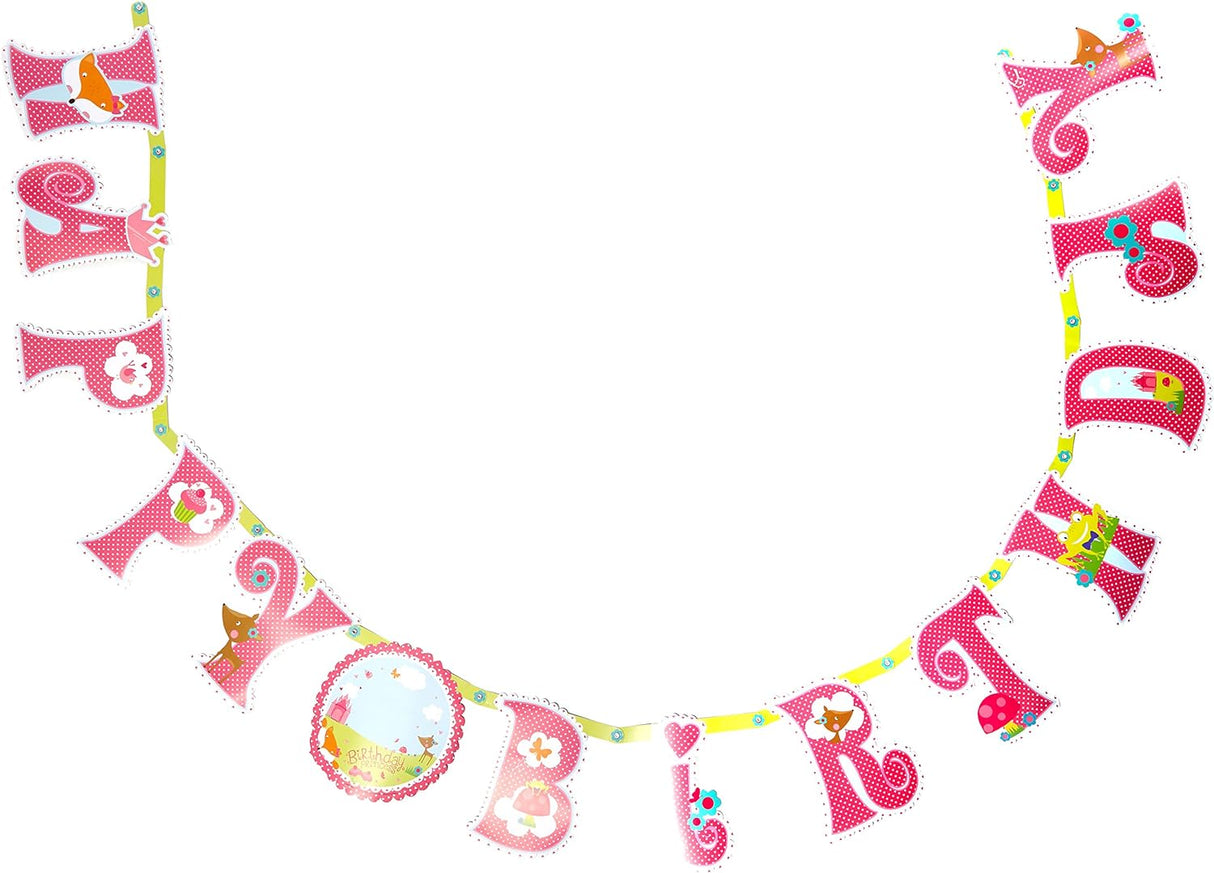 Happy Birthday Add an age Jumbo Letter Banner Kit