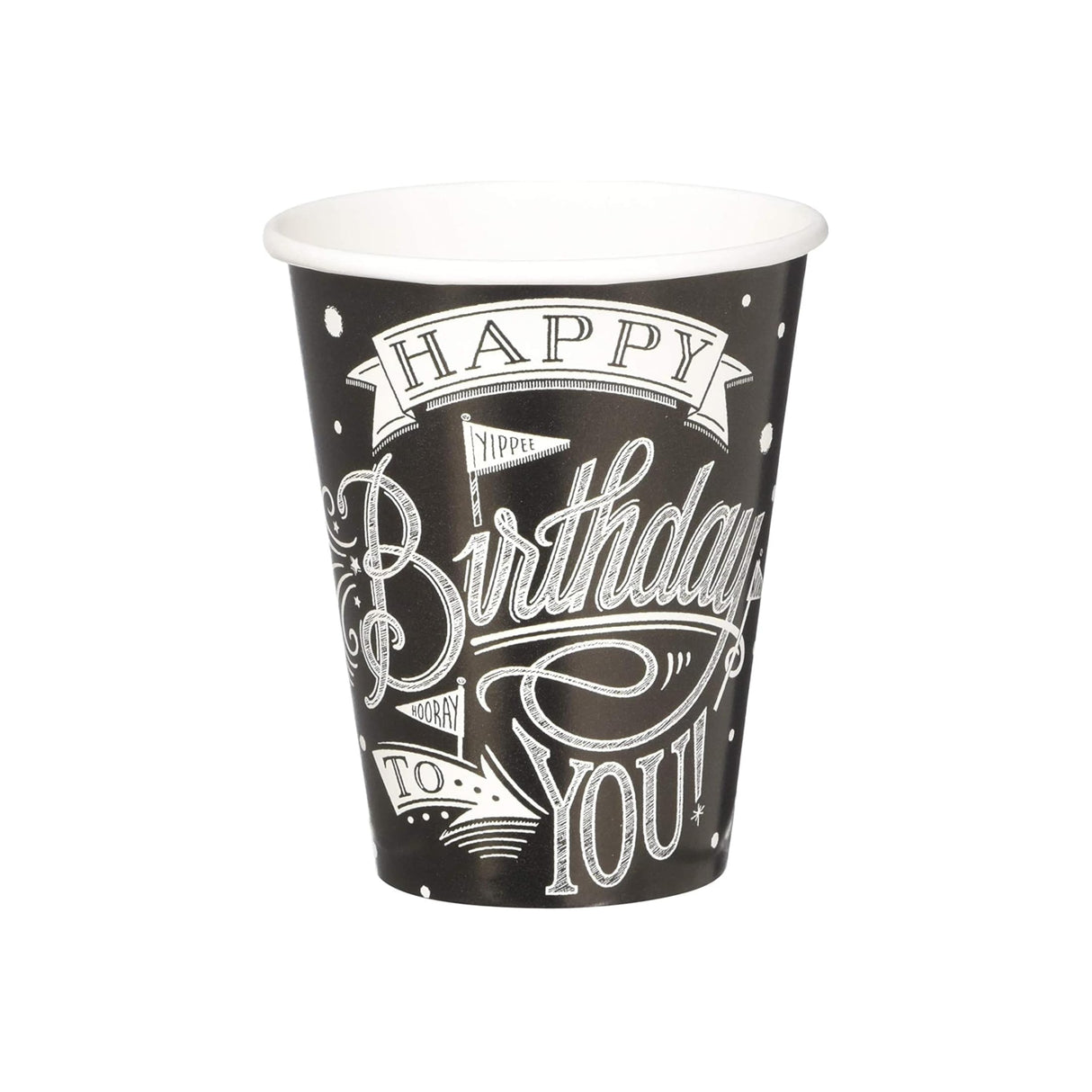 Hooray, It's Your Birthday Paper Cup 9oz (266ml) 18 Pack