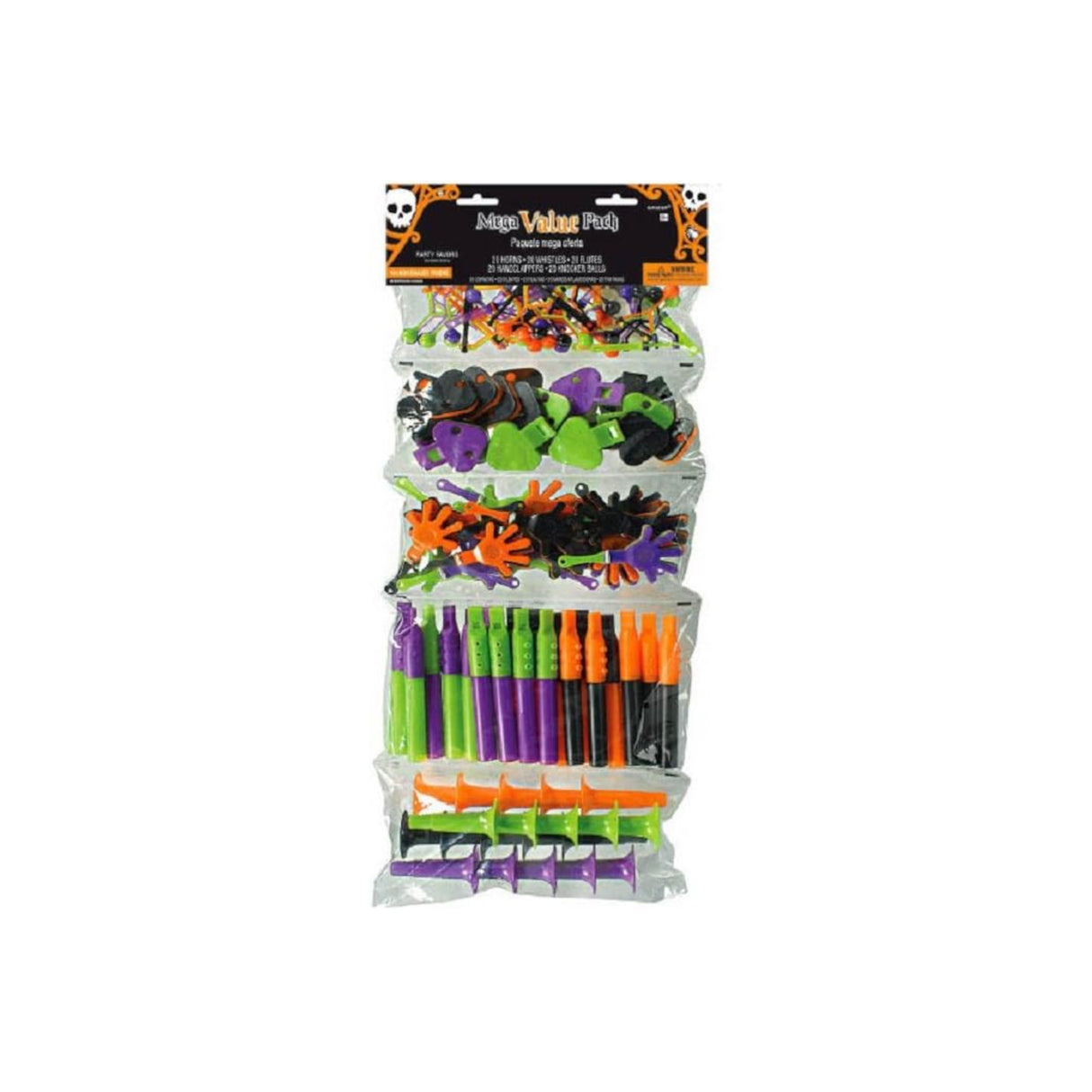 Halloween Mega Value Pack Party Favours 100pcs