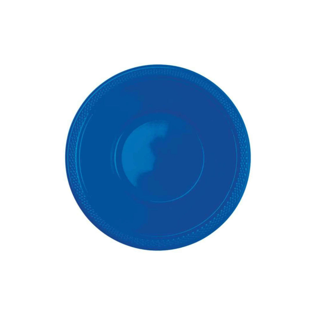 10 Plastic Bowls Bright Royal Blue 335ml (12oz)