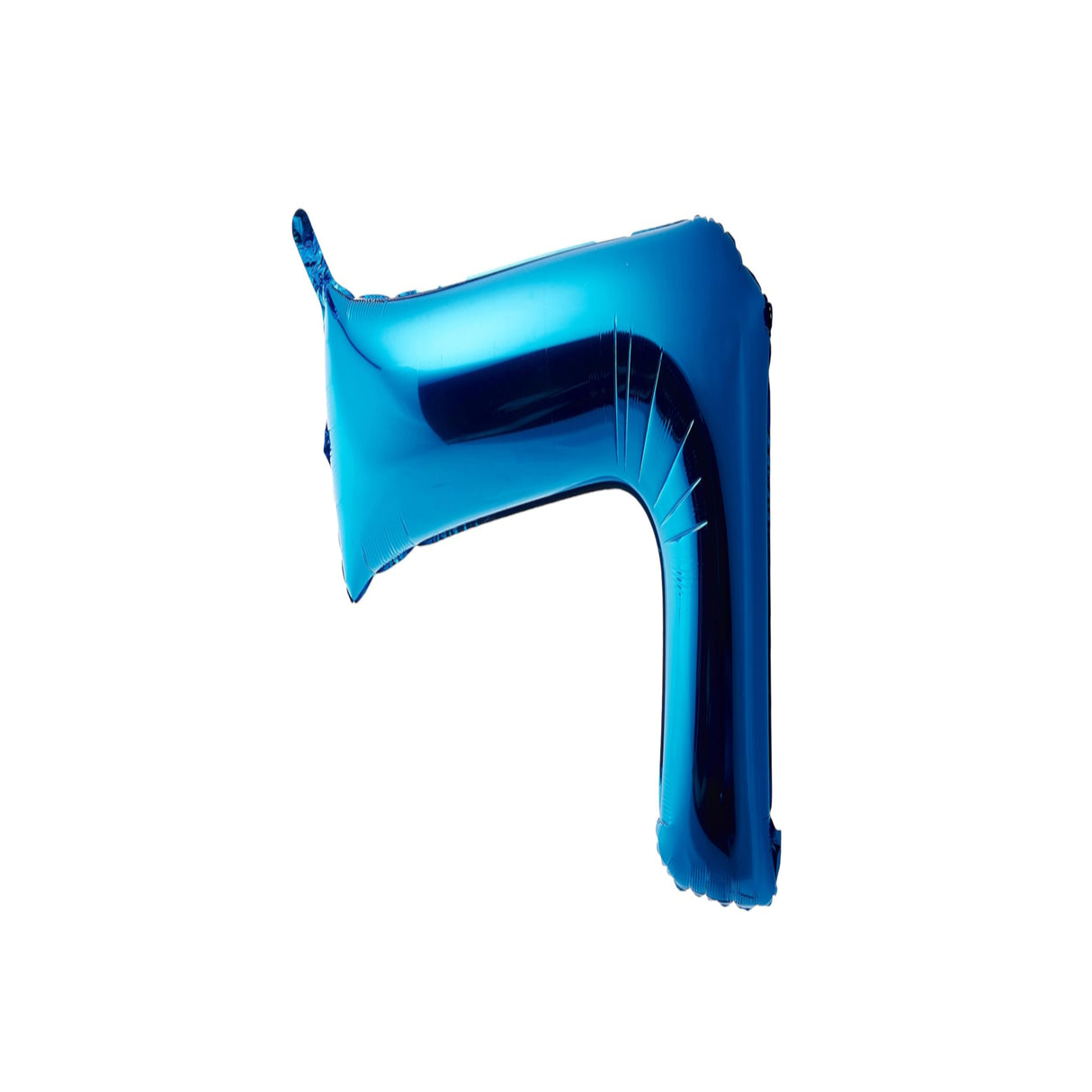 Number 7 Blue SuperShape Foil Balloon 35"