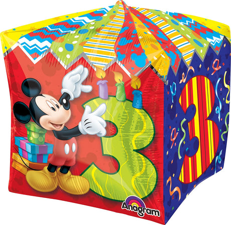 Disney Mickey Mouse Cubez Foil Balloons 15-inch/ 38cm