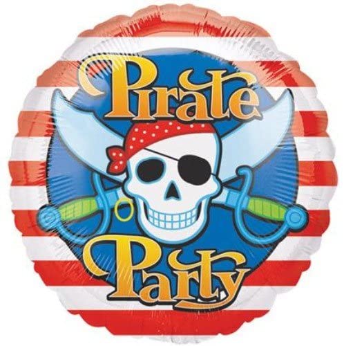 Pirate Party Foil Balloon 18"