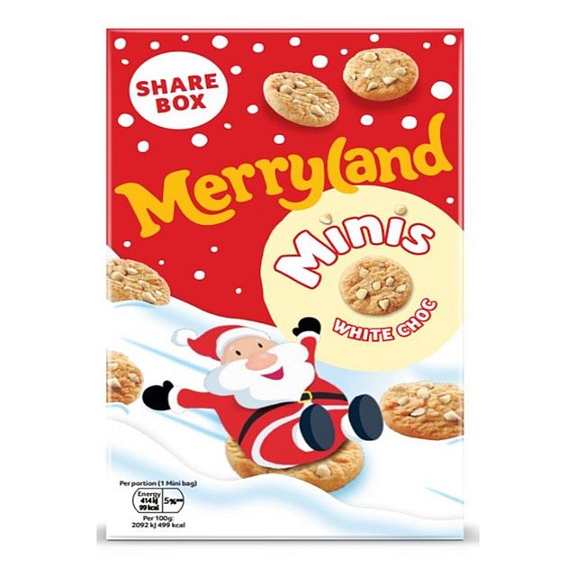 Maryland White Choc Cookie Box 150g