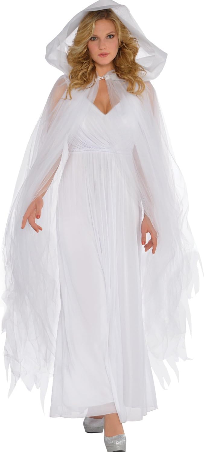 Illuminated Temptress Cape White