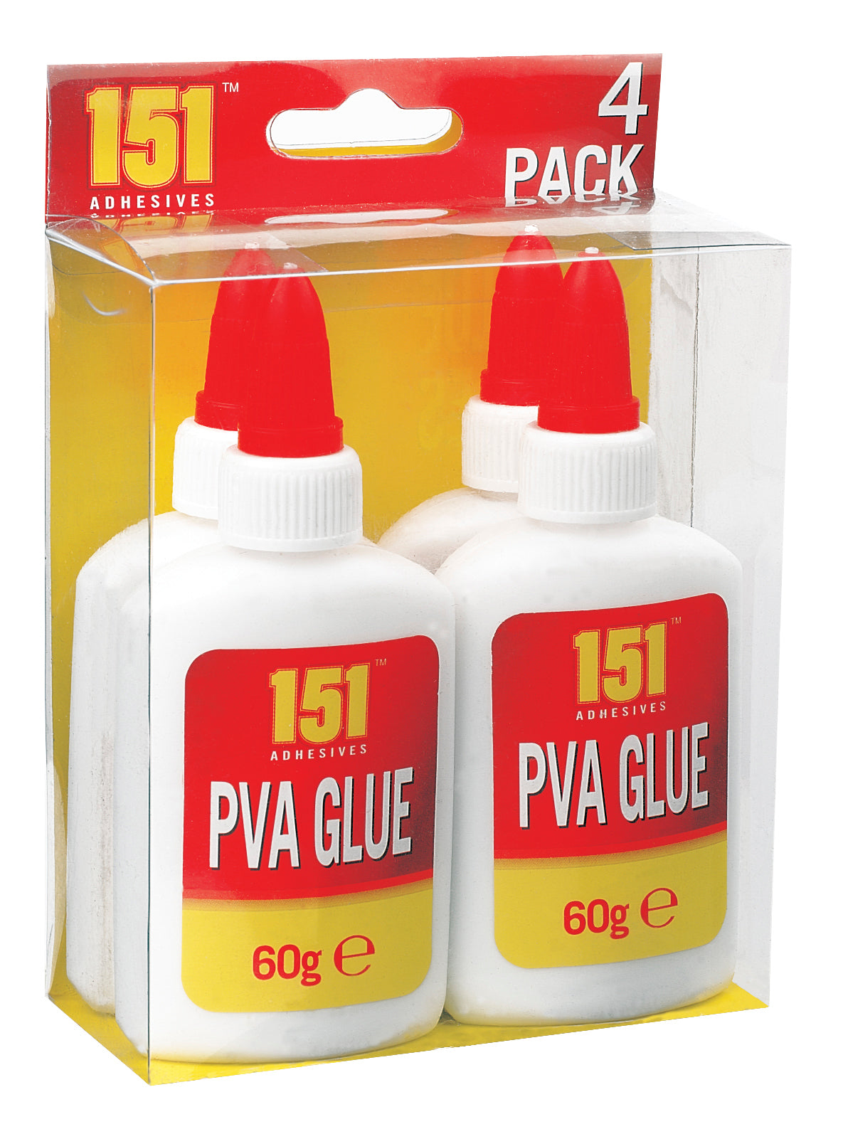 PVA Glue Bottles 4 Pack