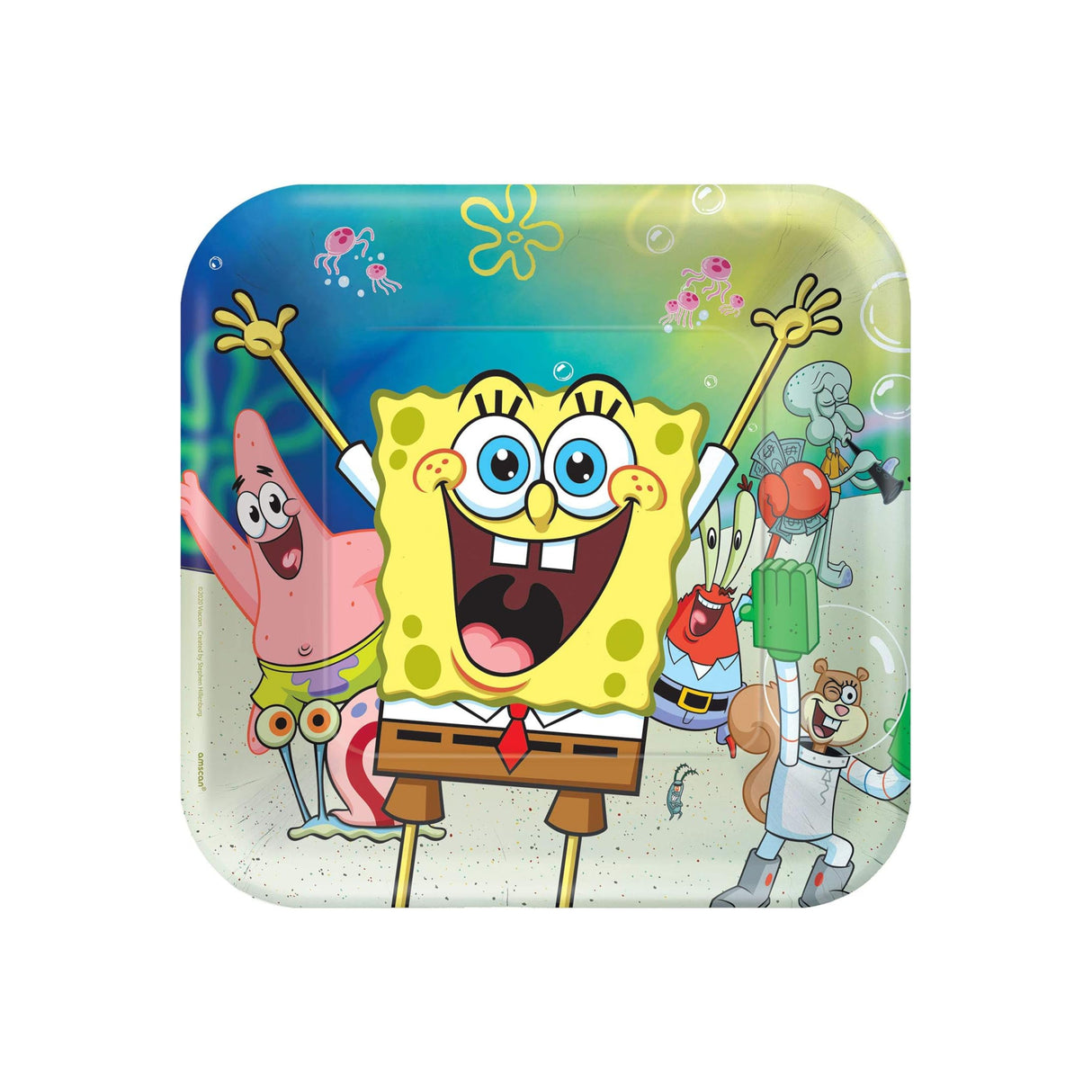 SpongeBob SquarePants Paper Plates 8 Pack