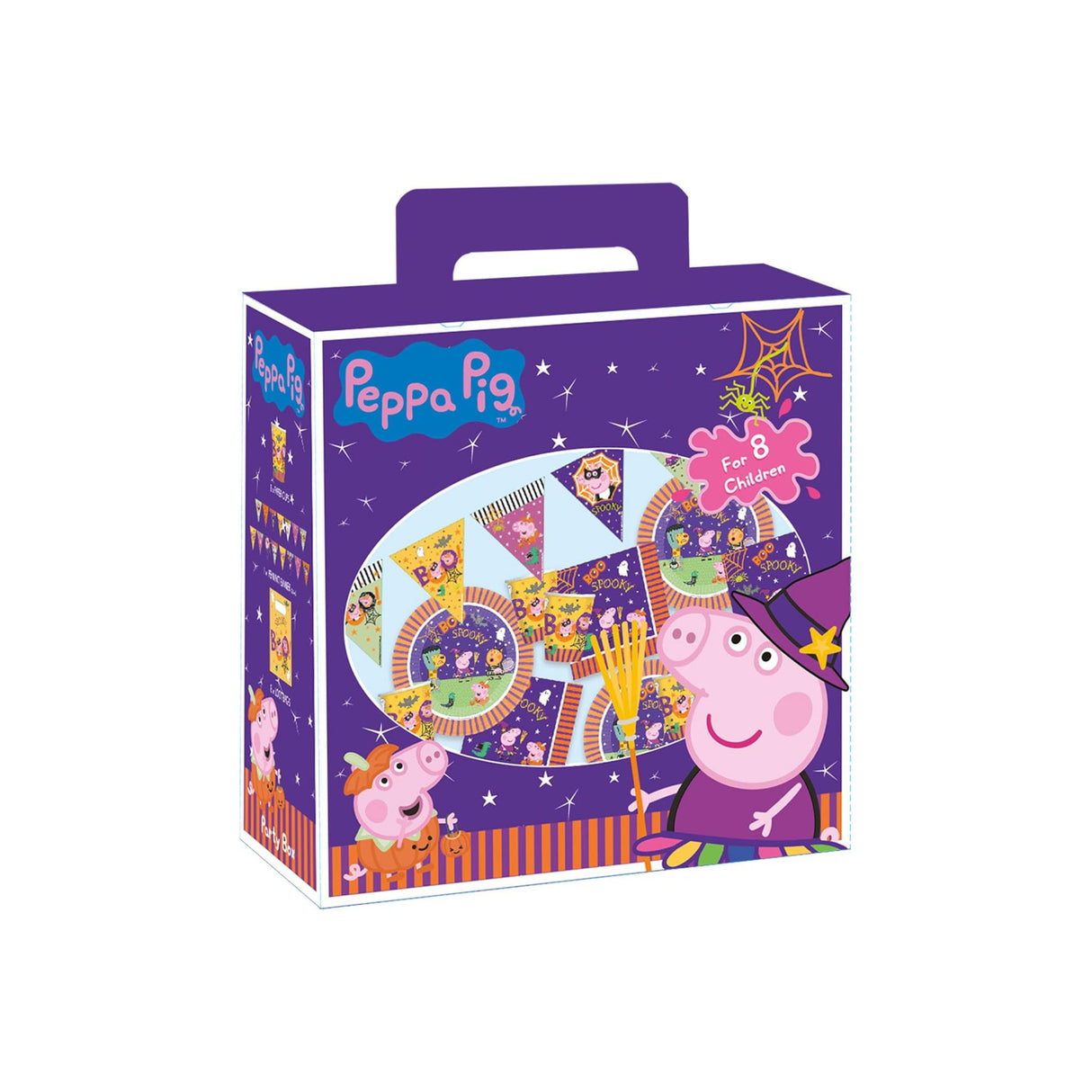 Peppa Pig Children's Halloween Party in a Box - 8 Guests