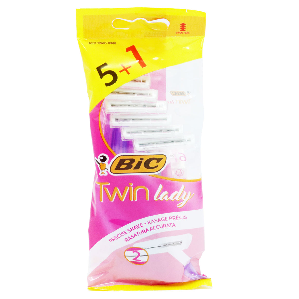 Bic Twin Lady 5+1 Free