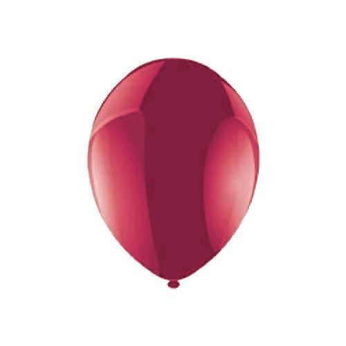 100 Latex Balloons Celebration Burgundy 5"