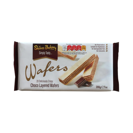 Shires Bakery Choco Layered Wafers 200g