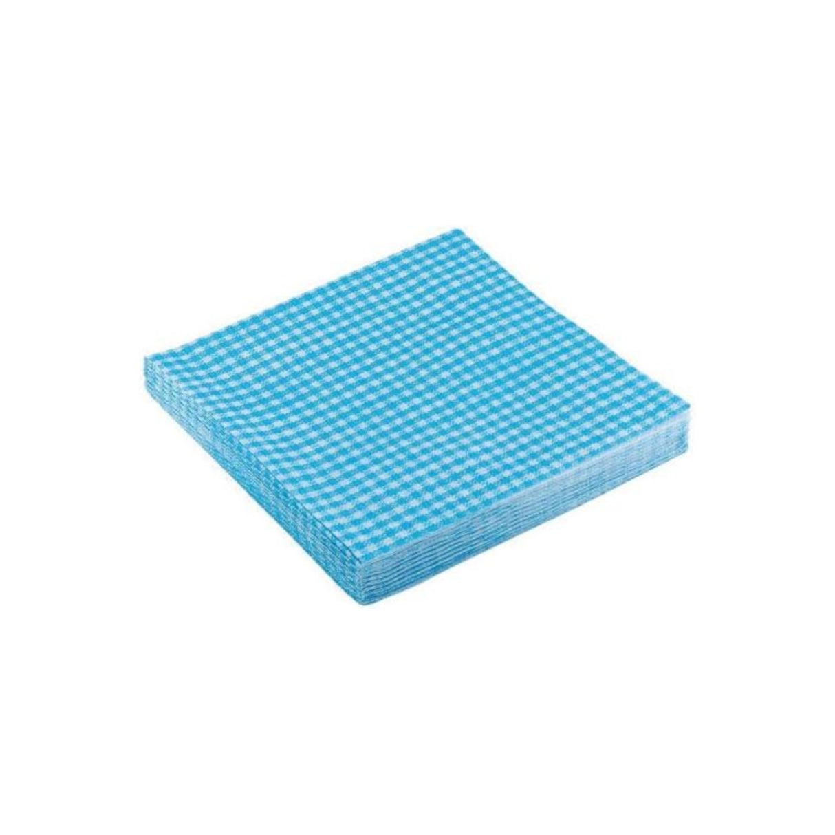 Luncheon Napkins Vichy Check Blue 20 Pack