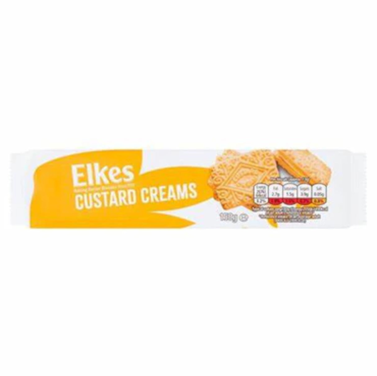 Elkes Custard Creams Biscuits 150g