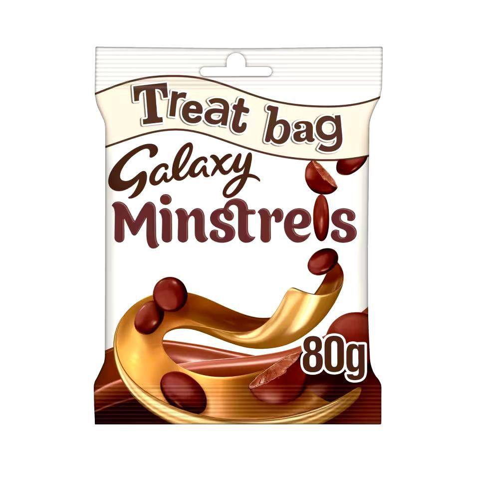 Galaxy Minstrels Chocolate Treat Bag 80g