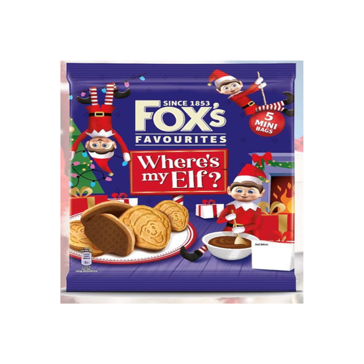 FOXS MINI ELF ON THE SHELF 5pk