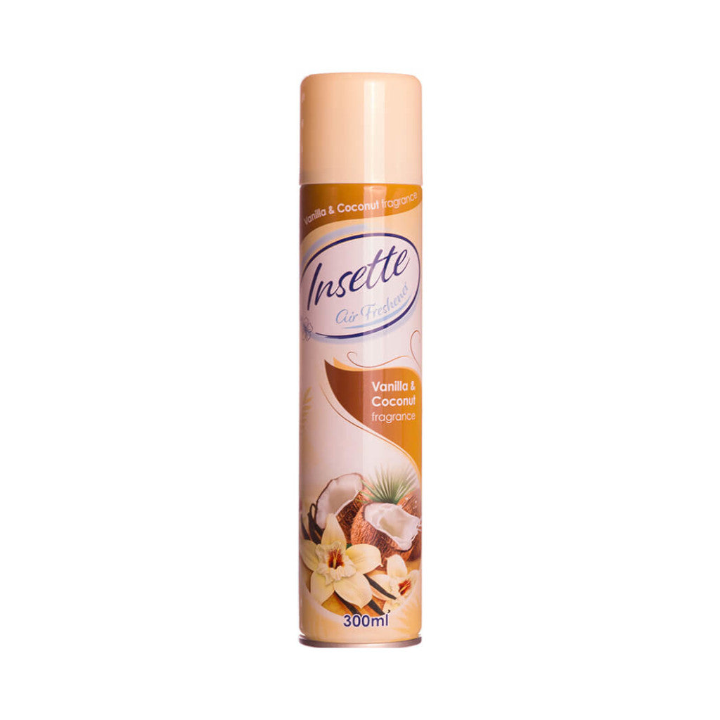 Insette Air Freshener Vanilla & Coconut 300Ml