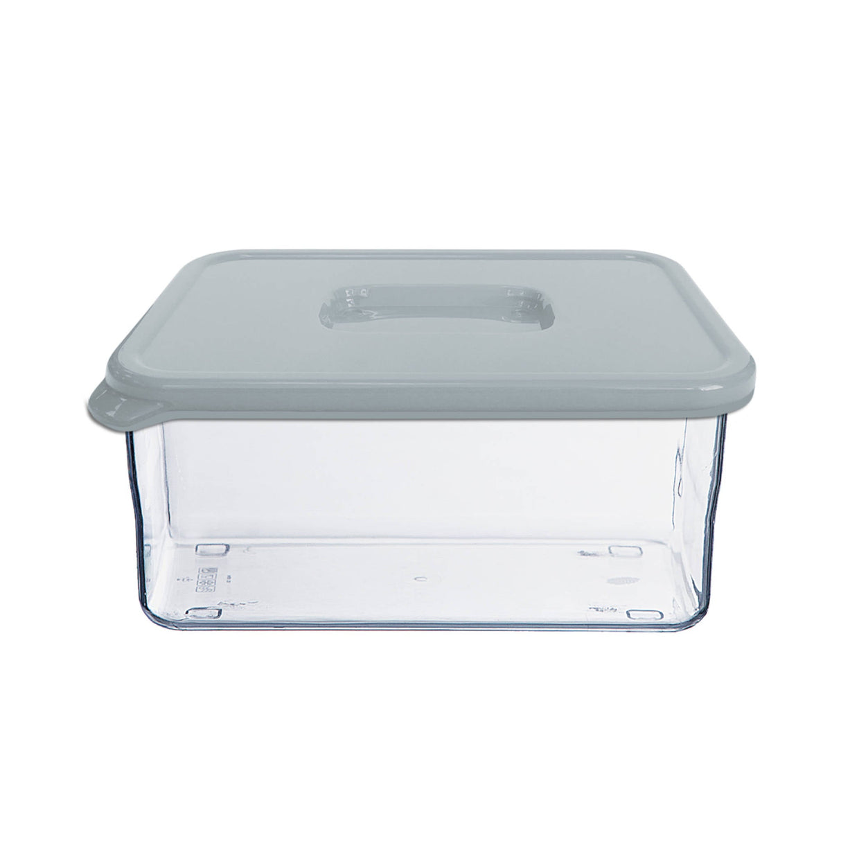 San Rectangular Food Container with Grey Lid