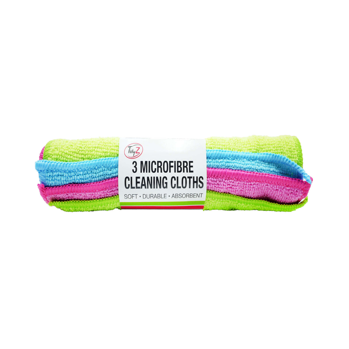 Tidyz Microfibre Cleaning Cloths 3Pk