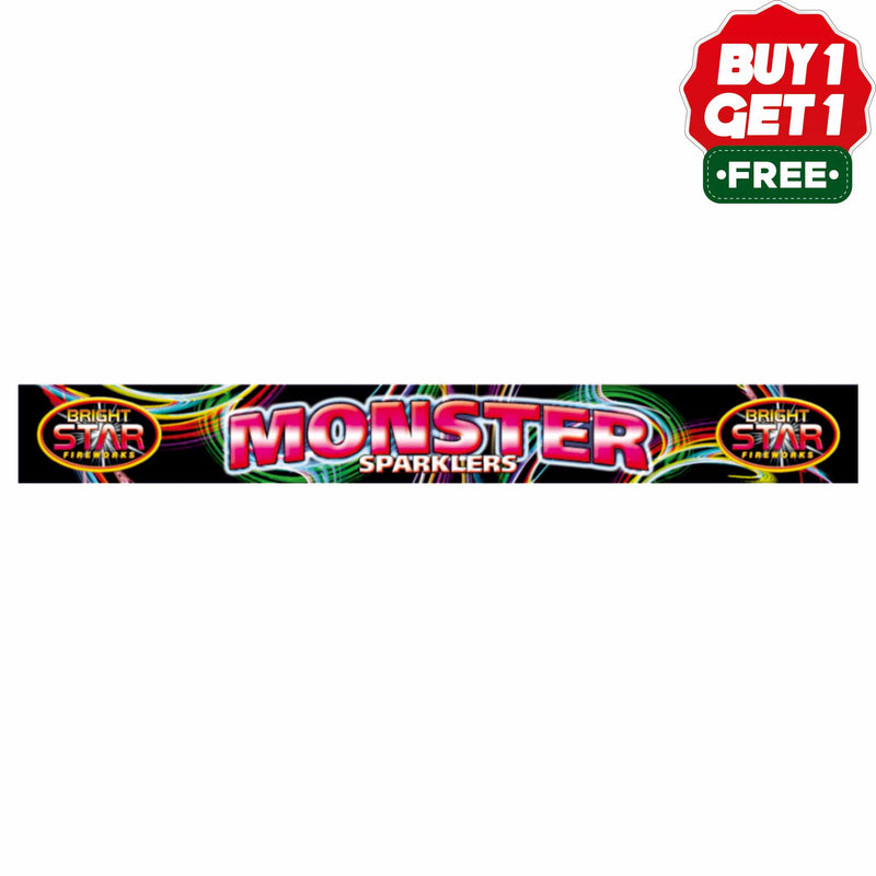 Monster Sparklers | 14 inch | 4 Piece