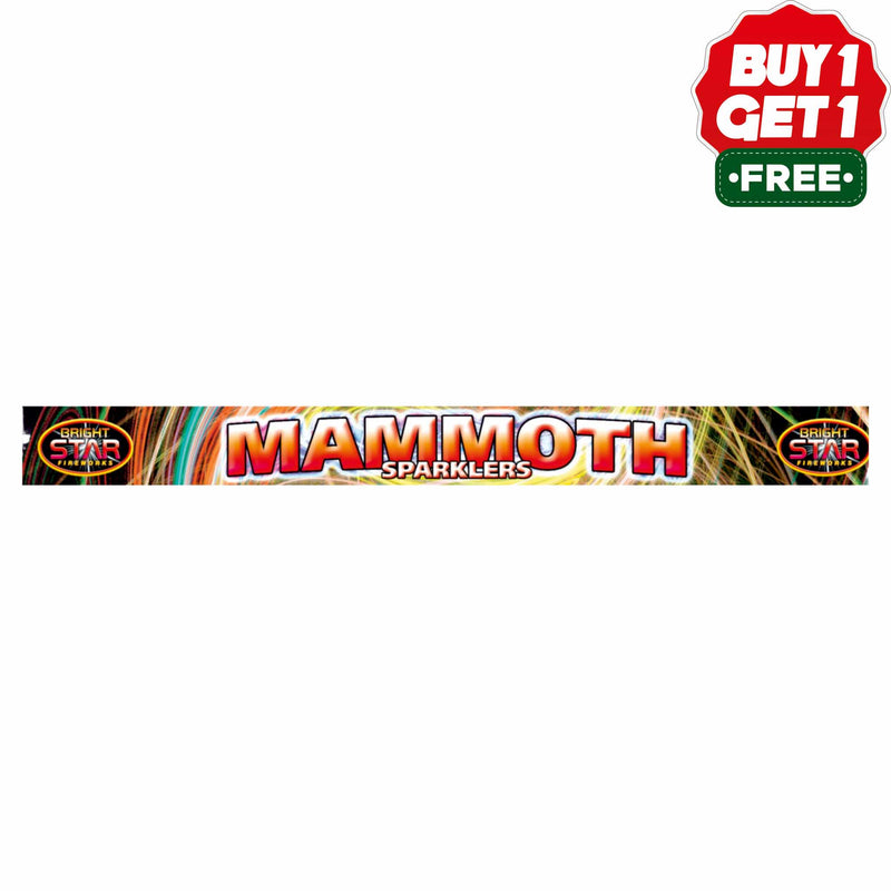 Mammoth Sparklers | 18 inch | 4 Piece