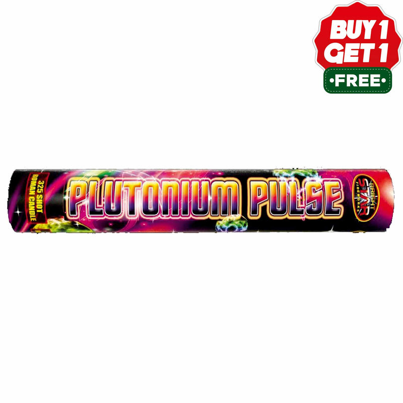 Plutonium Pulse Roman Candles | 325 Shot