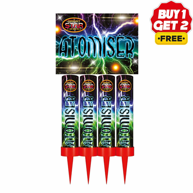 Atomiser Roman Candles | 4 Piece