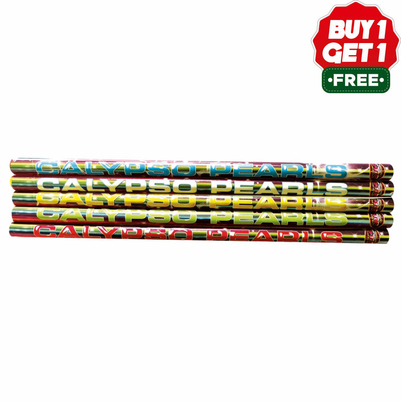 Calypso Pearls Roman Candles | 10 Shot | 5 Piece