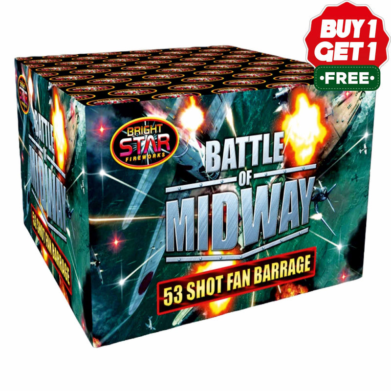 Battle of Midway Fan Barrage | 53 Shot