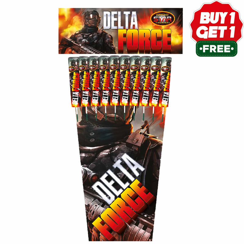 Delta Force Rockets | 10 Piece