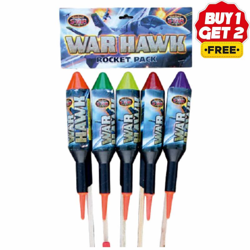 War Hawk Rockets | 5 Piece