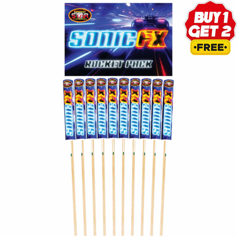 Sonic FX Rockets | 10 Piece