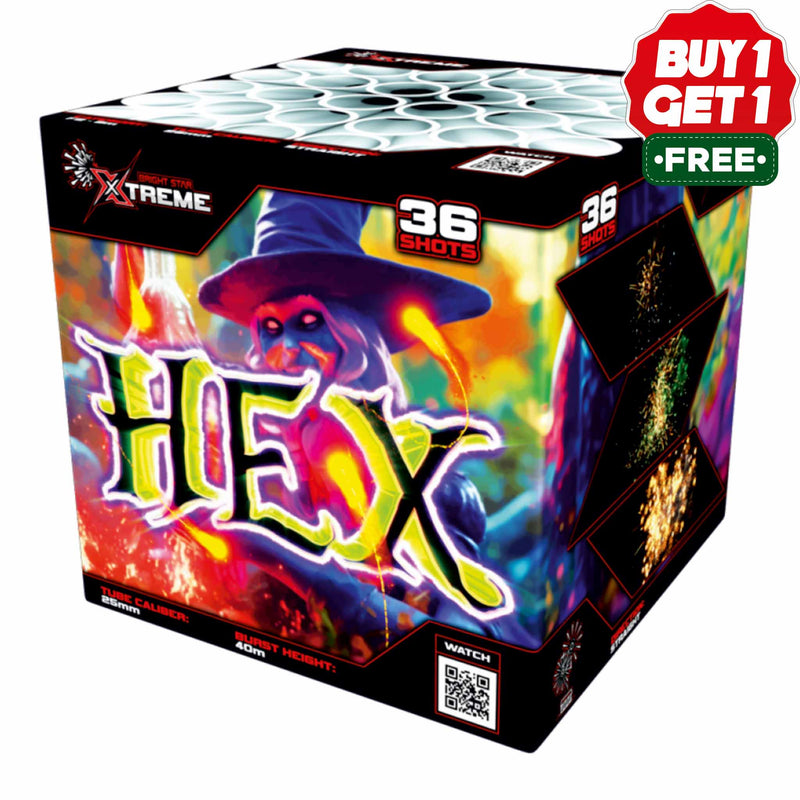 Hex Barrage | 36 Shot