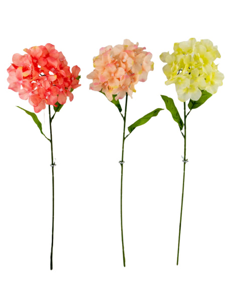 Coral Hydrangea Mix Stem