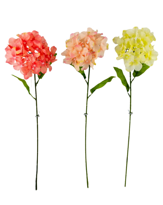 Coral Hydrangea Mix Stem