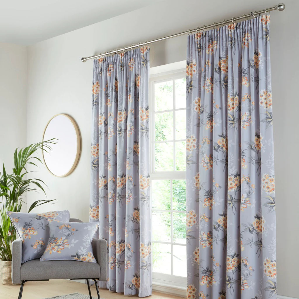 Aston Pencil Pleat Curtain | 66x72in