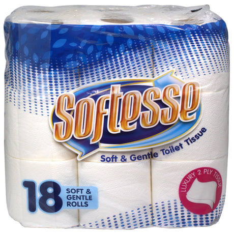 Softesse Soft & Gentle 2ply Toilet Tissue 18 Rolls