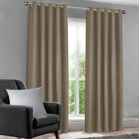 Waffle Blackout Curtain