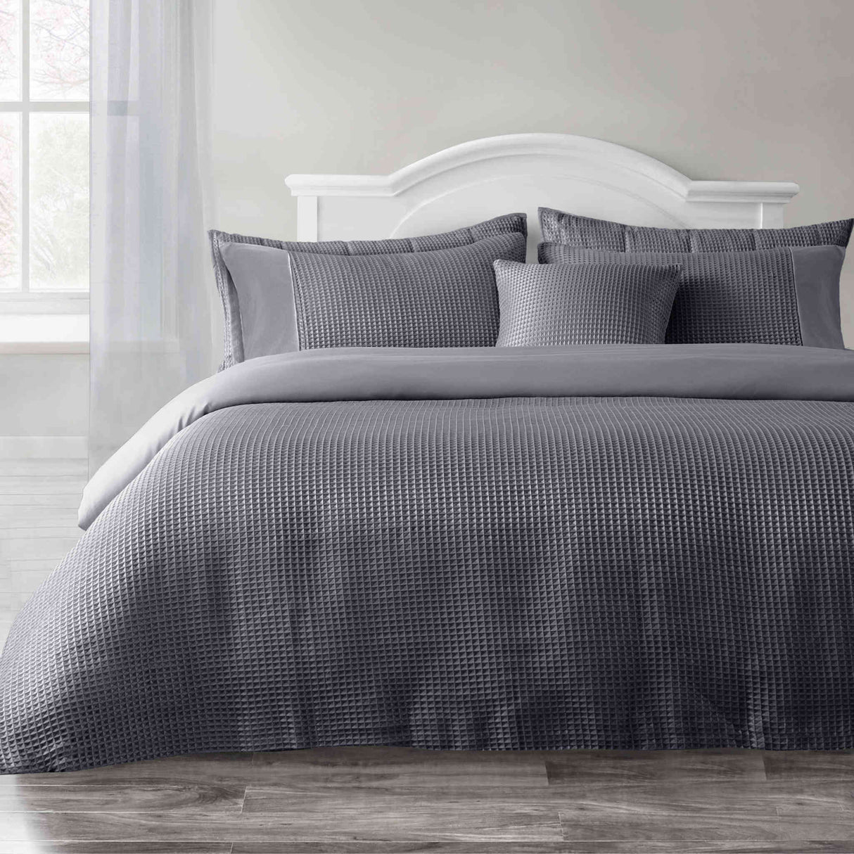 Waffle Weave Bedspread Set