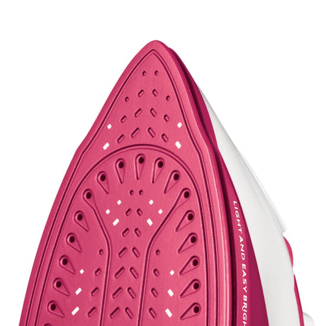 Russell Hobbs Light & Easy Brights Berry Steam Iron – 2400W, Ceramic Soleplate, 240ml Water Tank, 115g Steam Shot, 35g Continuous Steam, Fabric Softening Technology