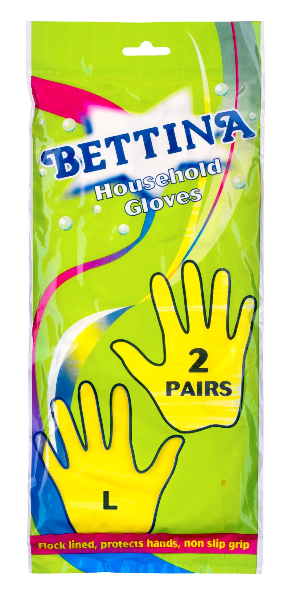 Bettina Household Gloves Large 2 Pack