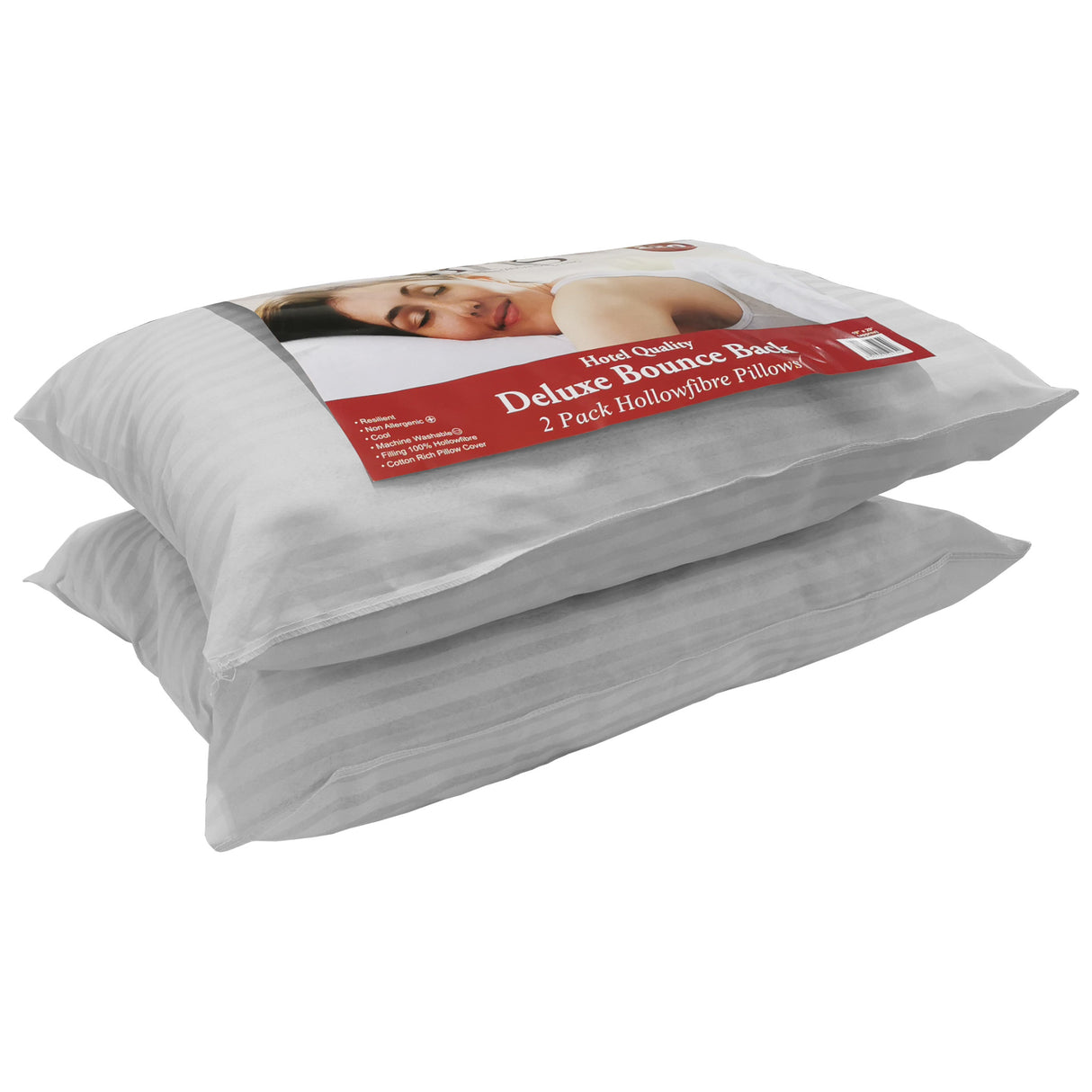 BHS Hotel Quality Pillows 2 Pack