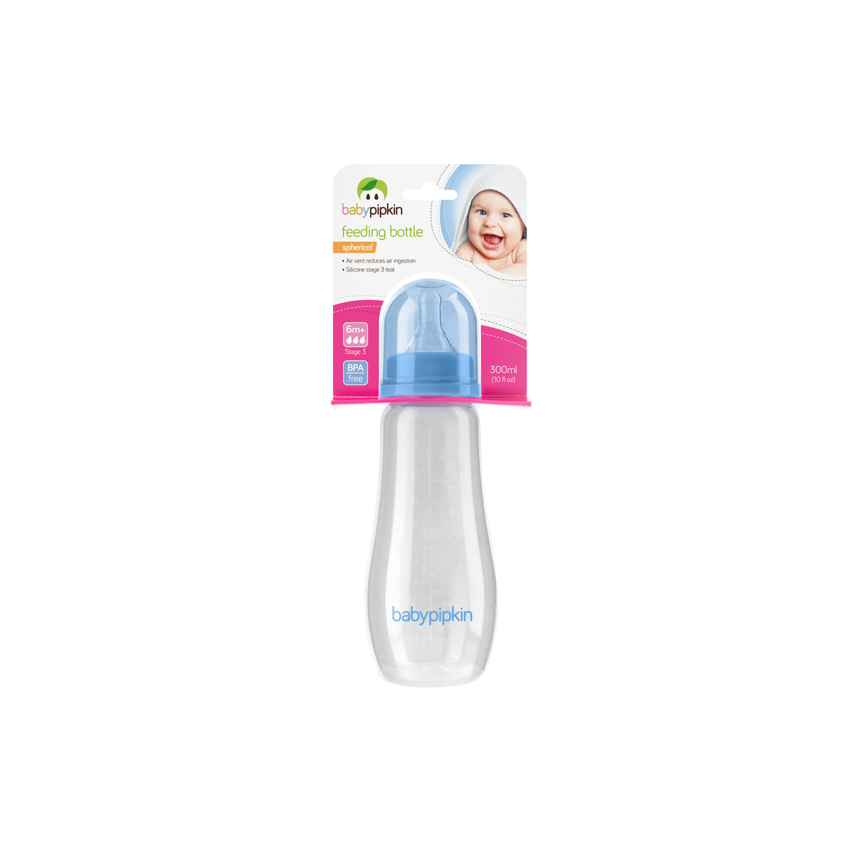 Round Baby Bottle 300ml