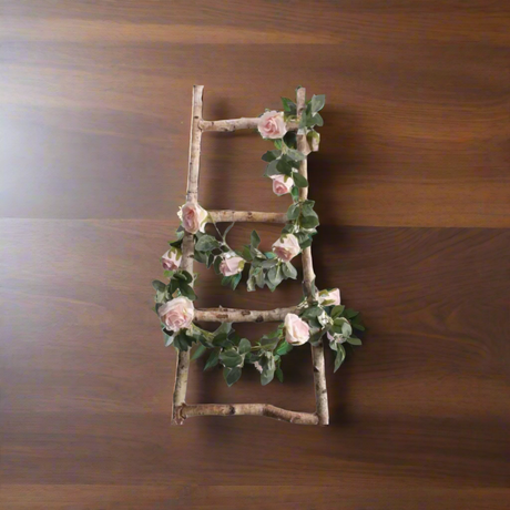 Rose Garland Light Pink 175cm