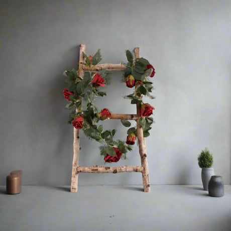 Rose Garland Red 175cm