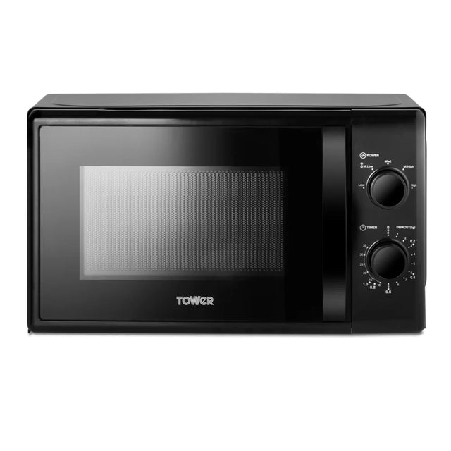 Tower 20L Manual Microwave T24034BLK