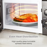 Tower 20L Microwave, 700W with 5 Power Levels & 35-Minute Timer – Black