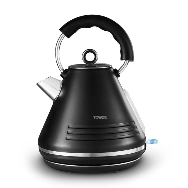 Ash 1.7L 3KW Pyramid Kettle Black