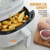 Tower Vortx Air Fryer 1500W 3.8L with Manual Control - Healthy Cooking, Fast & Efficient